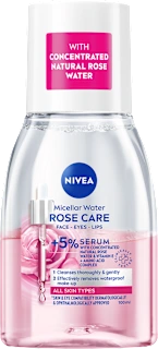 Dvofazni odstranjevalec ličil Rose Touch, potovalna velikost, 100 ml