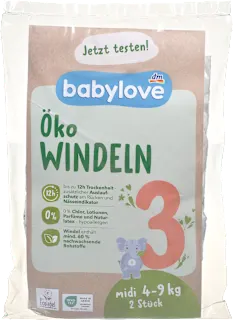 Eko plenice midi, 4-9 kg, 2 kos