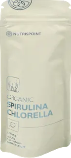Ekološka Spirulina in Klorela v tabletah, 120 kos