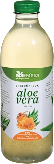 Ekološki sok aloe vera, prečiščen z medom, 1 l