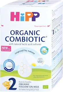 Ekološko nadaljevalno mleko ORGANIC COMBIOTIC® 2, 6 m+, 800 g