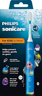Električna zobna ščetka For Kids 3+ Smart, modra, 1 kos