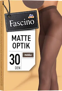 Ženske mat hlačne nogavice 30 DEN, 46/48, mokka, 1 kos