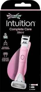 Ženski brivnik Intuition Complete Care Bikini, vodoodporen, 1 kos