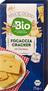 Focaccia krekerji s parmezanom, 75 g