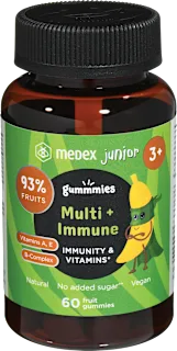 Funkcionalni sadni bonboni Multi + Immune, 60 kos