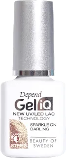 Gel lak za nohte Gel iQ, 012 Sparkle On Darling, 5 ml