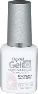 Gel lak za nohte Gel iQ, 075 Sparkling Simplicity, 5 ml