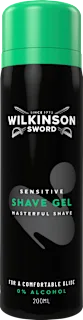 Gel za britje Sensitive, 200 ml