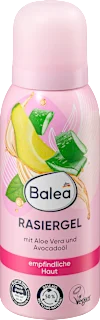 Gel za britje z aloe vero in avokadovim oljem, 75 ml