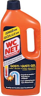 Gel za odmaševanje odtokov Professional, 1 l