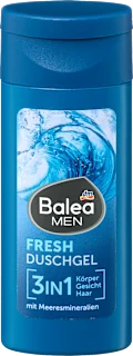 Gel za tuširanje FRESH 3 v 1, potovalna velikost, 50 ml