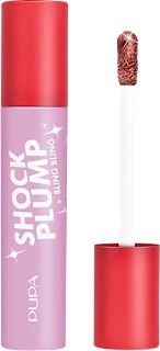 Glos za ustnice Shock Plump Bling Bling, 014 24-carat choco, 5 ml