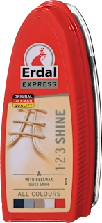 Gobica za čevlje Express 1-2-3 sijaj, nevtralna, 75 ml