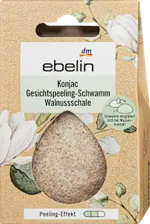 Gobica za čiščenje obraza Konjac, več različic, 1 kos