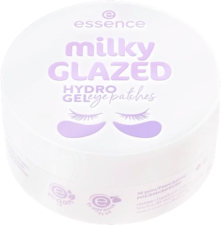 Hidrogelne blazinice za oči milky GLAZED, 30 par