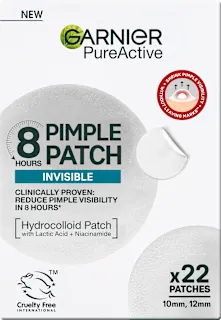 Hidrokoloidni obliži proti mozoljem 8h Pimple Patch Invisible, 22 kos