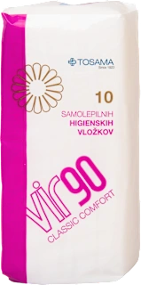 Higienski vložki classic comfort, 10 kos