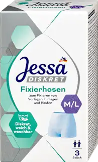 Hlačke za fiksacijo, velikost M/L, 3 kos