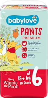 Hlačne plenice 6 xl, 15+ kg, 18 kos