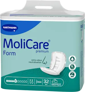 Inkontinenčne predloge Premium Form 5, srednja do močna inkontinenca, 32 kos