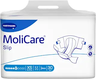 Inkontinenčne predloge Slip 6, velikost XS, 30 kos