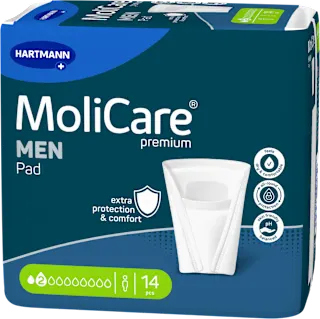 Inkontinenčne predloge za moške Premium MEN PAD 2, 14 kos
