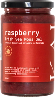 Irish Sea Moss gel, okus veganska malina, 300 ml