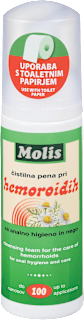 Čistilna pena za higieno pri hemoroidih, 150 ml