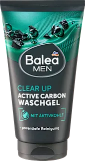 Čistilni gel CLEAR UP z aktivnim ogljem, 150 ml