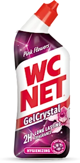 Čistilo za WC Gelcrystal Pink Flowers, 750 ml