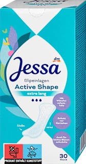 Ščitniki perila Active Shape, zelo dolgi, 30 kos