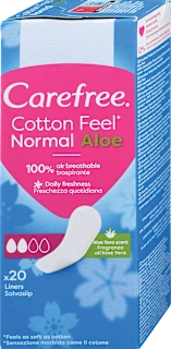 Ščitniki perila Cotton Feel Normal Aloe, 20 kos