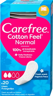Ščitniki perila Cotton Feel Normal, posamezno pakirani, 20 kos