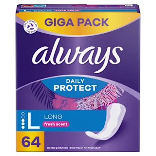 Ščitniki perila Daily Protect Long, 64 kos