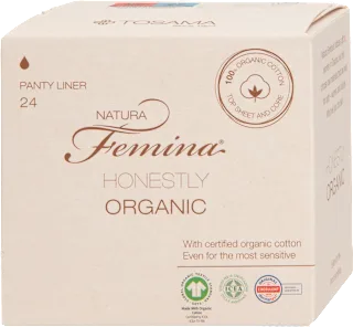 Ščitniki perila Honestly Organic, 24 kos