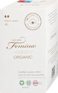 Ščitniki perila Honestly Organic, ultra tanki, 40 kos