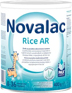 Živilo za posebne prehranske namene Rice AR, 0-36 m, 400 g