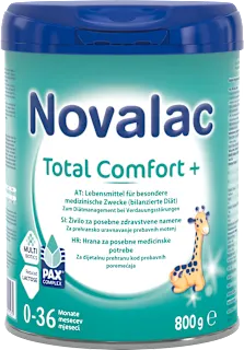 Živilo za prehransko uravnavanje prebavnih motenj Total comfort +, 0-36 m, 800 ml