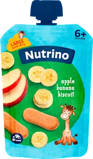 Kaša iz jabolk in banan s piškotom, od 6. meseca dalje, 180 g