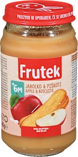 Kašica iz jabolk s piškoti, od 6. meseca, 190 g