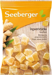 Kandiran ingver v koščkih, 200 g