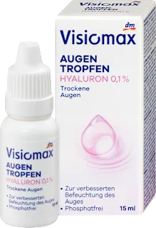 Kapljice za oči s hialuronsko kislino 0,1 %, 15 ml
