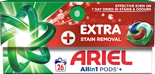 Kapsule za pranje belega in svetlega perila Extra Stain Removal, 26 pranj