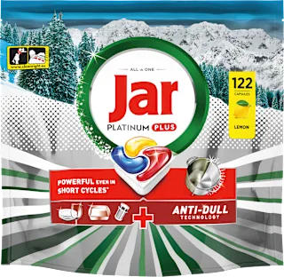 Kapsule za strojno pomivanje posode PLATINUM PLUS All In One, 122 kos