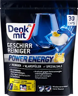 Kapsule za strojno pomivanje posode power energy, 30 kos