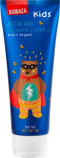 Kids gel za tuširanje in šampon 2 v 1 Action Hero, 250 ml