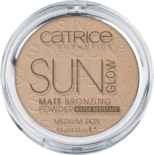 Kompaktni bronzer Sun Glow Matt Bronzing Powder 030 Medium Bronze, 9,5 g