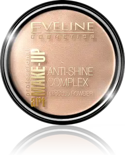 Kompaktni puder Anti-Shine Complex Art Make-Up, 34 Medium Beige, 14 g