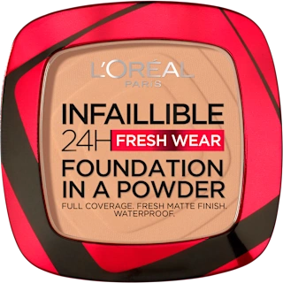Kompaktni puder Infaillible 24H Fresh Wear, 140 Golden Beige, 9 g